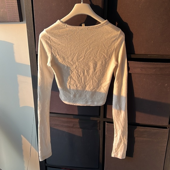 Wilfred Free Off-White Cropped Top - Picture 3 of 4